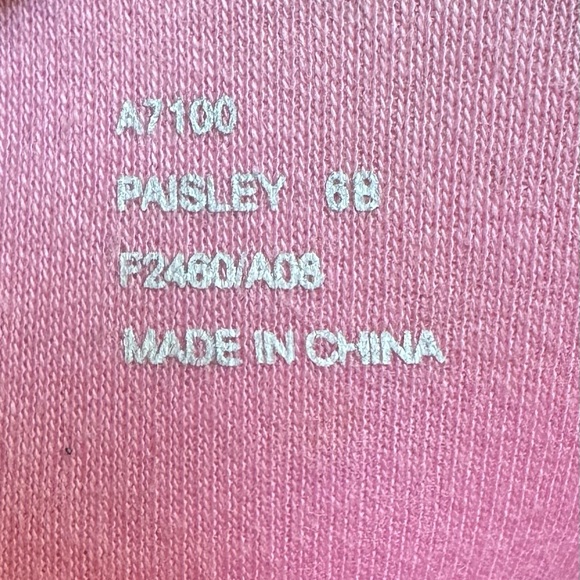 Coach Logo Paisley Pink Rain/Mud Boot- Size 6B - Picture 8 of 9